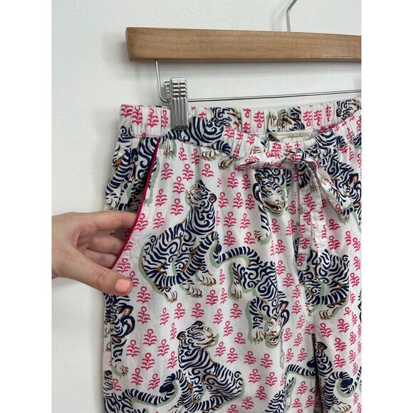 Printfresh Bagheera Tiger Queen Long Sleeve Pants Cotton Pajama Set - Medium - Picture 9 of 14
